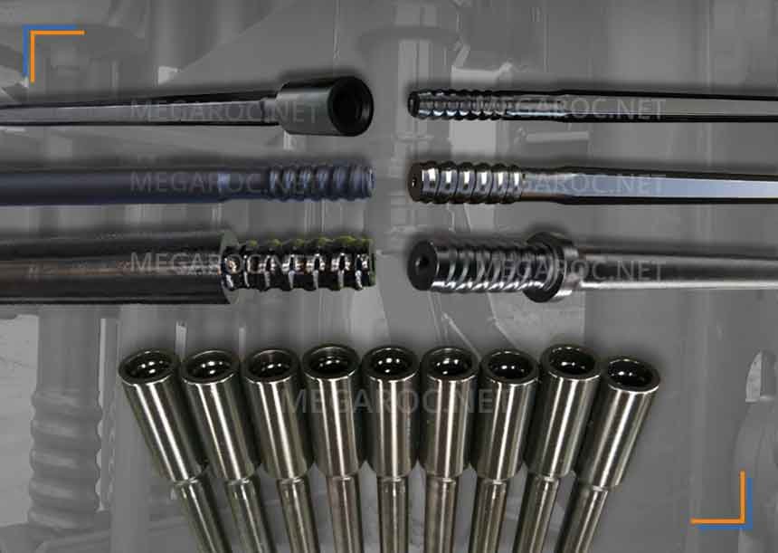 extension-rods MM rod MF rod drifter rod T51 T45 T38 GT60 R32 R38